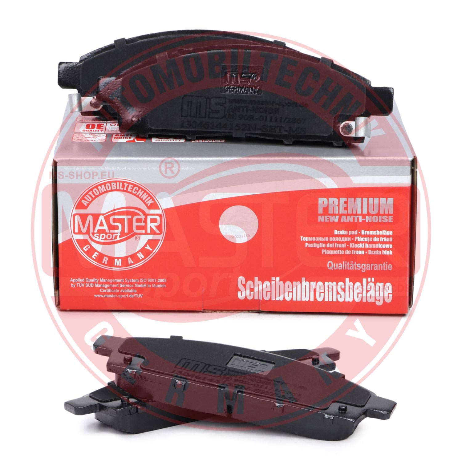 Placute frana MASTERSPORT GERMANY 13046144152N-SET-MS